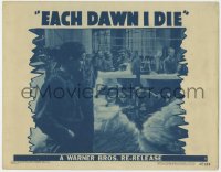 5b347 EACH DAWN I DIE LC #8 R1947 convicts James Cagney & George Raft with prison twine!