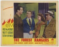 5b392 FOREST RANGERS LC 1942 Fred MacMurray, Paulette Goddard, Eugene Pallette & Regis Toomey!