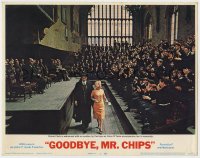 5b436 GOODBYE MR. CHIPS LC #4 1969 Petula Clark is welcomed by boys as Peter O'Toole escorts her!