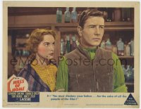 5b466 HILLS OF HOME LC #8 1948 Janet Leigh tells Tom Drake he must disobey father for the people!
