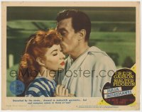 5b505 JULIA MISBEHAVES LC #2 1948 close up of Walter Pidgeon kissing Greer Garson's forehead!