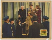5b507 JUST AROUND THE CORNER LC 1938 Shirley Temple helps Claude Gillingwater catch the bad guy!