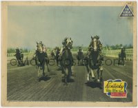 5b512 KENTUCKY LC 1938 best action image of horses racing in the Kentucky Derby!