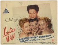 5b523 LADIES' MAN LC #3 1946 posed portriat of Eddie Bracken, Cass Daley, Virginia Welles & Field!