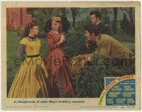 5b540 LITTLE WOMEN LC #6 1949 June Allyson disapproves of Janet Leigh's budding romance w/Lawford!