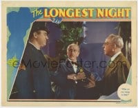 5b544 LONGEST NIGHT LC 1936 police sergeant Ted Healy asks old man what he's trying to hide!