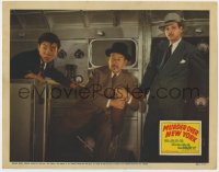 5b608 MURDER OVER NEW YORK LC 1940 Sidney Toler as Charlie Chan with scared Sen Yung as Jimmy Chan!