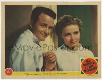 5b669 PEOPLE VS. DR. KILDARE LC 1941 romantic close up of Lew Ayres & Laraine Day holding hands!