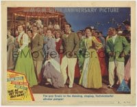 5b846 TAKE ME OUT TO THE BALL GAME LC #7 1949 Frank Sinatra, Gene Kelly & cast in the gay finale!