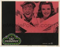 5b858 THAT'S ENTERTAINMENT LC #1 1974 great smiling close up of Judy Garland & Mickey Rooney!