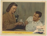 5b868 THEY WERE EXPENDABLE LC #6 1945 pretty nurse Donna Reed does things to John Wayne's heart!