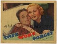5b869 THEY WON'T FORGET LC 1937 great close up of pretty Gloria Dickson & mom Elisabeth Risdon!