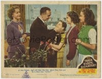 5b879 THREE DARING DAUGHTERS LC #5 1948 Jeanette MacDonald, Jane Powell, Jose Iturbi, MGM musical!
