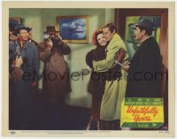 5b925 UNFAITHFULLY YOURS LC #4 1948 reporters photograph Linda Darnell & Rex Harrison hugging!