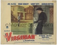 5b941 VIRGINIAN LC #3 1946 Joel McCrea & Brian Donlevy in shootout on town streets!