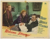 5b955 WELCOME STRANGER LC #2 1947 Bing Crosby & Joan Caulfield help Barry Fitzgerald into bed!