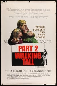 5c471 PART 2 WALKING TALL 40x60 1975 Bo Svenson in his role as Buford Pusser!