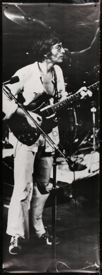 5c257 JOHN LENNON 27x74 commercial poster 1983 full-length playing guitar on stage!