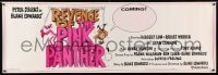 5c544 REVENGE OF THE PINK PANTHER paper banner 1978 Blake Edwards, art of Inspector hanging by rope