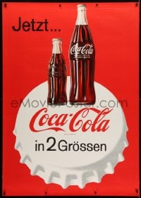 5c359 COCA-COLA 36x50 Swiss advertising poster 1958 now it was available in two sizes!