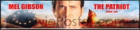 5c169 PATRIOT king size bus poster 2000 Mel Gibson, Heath Ledger, Joely Richardson, Jason Isaacs!