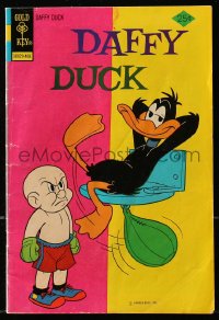 5d090 DAFFY DUCK #89 comic book 1974 the famous Warner Bros cartoon character with Elmer Fudd!