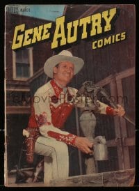 5d091 GENE AUTRY vol 1 #13 comic book 1948 great adventures of the cowboy western star!