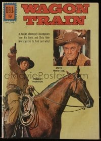 5d100 WAGON TRAIN #13 comic book 1962 make your way out West with Ward Bond & Robert Horton!