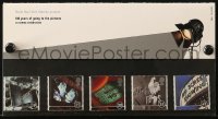 5d035 100 YEARS OF GOING TO THE PICTURES English stamp set 1996 five stamps with movie images!