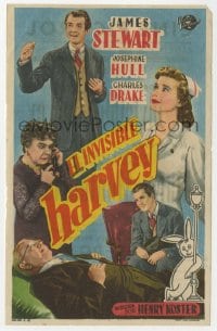 5d612 HARVEY Spanish herald 1952 James Stewart, 6 foot imaginary rabbit, Josephine Hull, different!