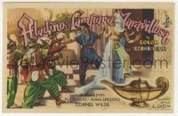 5d928 THOUSAND & ONE NIGHTS Spanish herald 1948 Evelyn Keyes & Cornel Wilde as Aladdin, different!