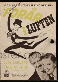 5d268 EASTER PARADE Danish program 1949 Judy Garland, Fred Astaire, Irving Berlin, different art!