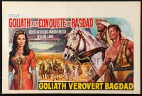 5f278 GOLIATH AT THE CONQUEST OF DAMASCUS Belgian 1965 Peter Lupus, Golia alla conquista di Bagdad