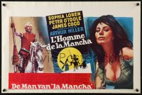 5f298 MAN OF LA MANCHA Belgian 1972 Peter O'Toole, Sophia Loren, story of Don Quixote!