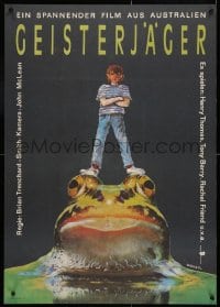 5f343 FROG DREAMING East German 23x32 1988 ET's Henry Thomas investigates a legend in Australia!