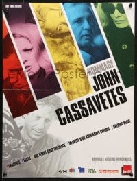 5f918 HOMMAGE JOHN CASSAVETES French 16x21 2000s Shadows, Faces, Killing of a Chinese Bookie & more!