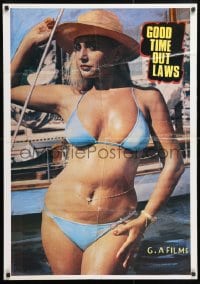 5f148 SMOKEY & THE OUTLAW WOMEN Lebanese 1978 Jesse Turner, Slim Pickens, sexy woman in bikini!