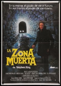 5f599 DEAD ZONE Spanish 1983 David Cronenberg, Stephen King, he has the power to see the future!