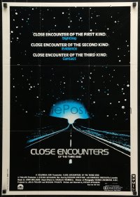5g209 CLOSE ENCOUNTERS OF THE THIRD KIND 2-sided 21x30 Japanese Screen magazine 1978 Spielberg!