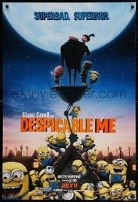5g625 DESPICABLE ME advance DS 1sh 2010 July 9 style, Steve Carell, cute CGI, superbad, superdad!