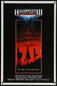 5g685 HALLOWEEN III 1sh 1982 Season of the Witch, horror sequel, the night no one comes home!