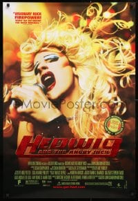5g693 HEDWIG & THE ANGRY INCH foil DS 1sh 2001 transsexual punk rocker James Cameron Mitchell