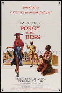 5g842 PORGY & BESS 1sh 1959 Sidney Poitier, Dorothy Dandridge & Sammy Davis Jr, TODD-AO!