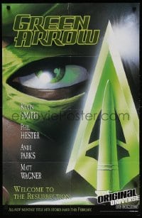 5g404 GREEN ARROW 22x34 special poster 2000 super close-up eye with razor sharp arrowhead!