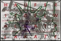 5g147 HAUFE RIEDEL WALLAT PLAKATE signed 26x37 German museum/art exhibition 1993 by Hubert Riedel!