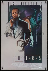 5g952 TWO JAKES int'l 1sh 1990 cool art of smoking Jack Nicholson by Rodriguez!
