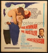 5h216 HUSTLER WC 1961 pool pros Paul Newman & Jackie Gleason, plus sexy Piper Laurie!