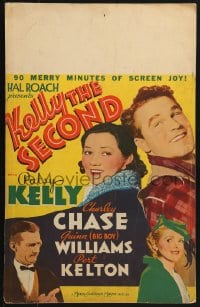 5h266 KELLY THE SECOND WC 1936 boxer Big Boy Williams, Patsy Kelly, Hal Roach comedy, ultra-rare!