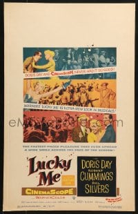 5h319 LUCKY ME WC 1954 sexy Doris Day never had it so good, Robert Cummings, Phil Silvers