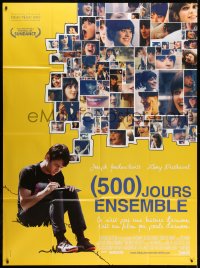 5j036 500 DAYS OF SUMMER French 1p 2009 Joseph Gordon-Levitt, sexy Zooey Deschanel!